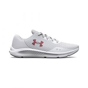 Under Armour Chaussures de Course UA Charged Pursuit 3 métallisées pour Femme Performance Technique