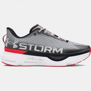 Chaussure de course Under Armour Infinite Pro Storm unisexe Distant Gris / Noir / Blanc 42.5