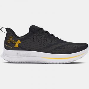 Chaussure de course Under Armour Velociti 4 pour homme Halo Gris / Racer Rouge / Blanc 42