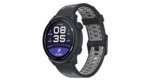 montre gps coros pace 2 bracelet silicone bleu dark navy