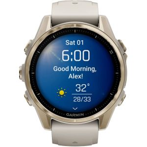 GARMIN Fenix 8 Amoled 43mm Sapphire Titane Gris Unique 2024