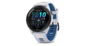 Montre garmin forerunner 265 blanc bleu