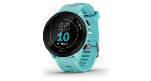 Garmin forerunner 55   montre connectee gps   vert deau