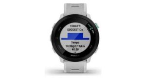 Garmin forerunner 55   montre connectee gps   blanc