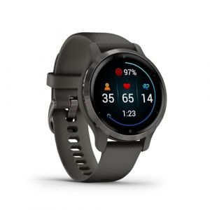 Garmin Venu 2S Montre intelligente GPS de petite taille avec surveillance de la santé tout au long de la journée