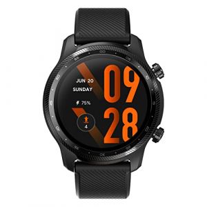 Ticwatch Pro 3 Ultra GPS Montre Connectée Qualcomm SDW4100 et système à Double processeur Mobvoi Wear OS Montre Intelligente pour Hommes Oxygène sanguin Évaluation de la Fatigue