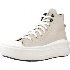 Converse Chuck Taylor All Star Move Platform Fleece-Lined Leather Beige 36