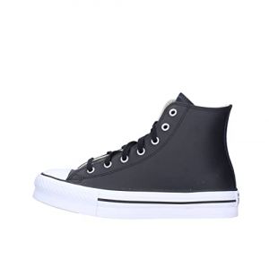 CONVERSE Chuck Taylor All Star EVA Lift Platform Leather Sneaker