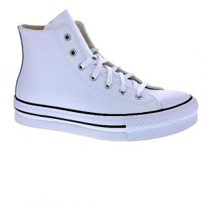 CONVERSE Chuck Taylor All Star EVA Lift Platform Leather Sneaker