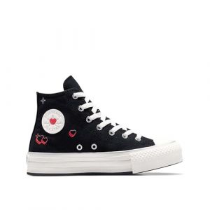 Converse Chuck Taylor All Star Eva Lift Platform Y2k Heart