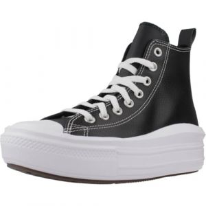 CONVERSE Chuck Taylor All Star Move Platform Leather Sneaker