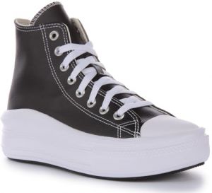 CONVERSE Femme Chuck Taylor All Star Move Platform FOUNDATIONAL Leather Sneaker