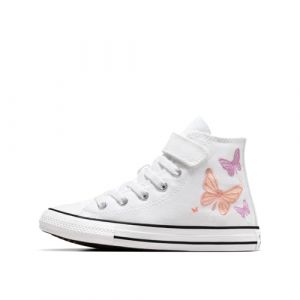 Converse Chuck Taylor All Star Butterflies A07424C Baskets Bianche da Bambina