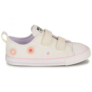 CHUCK TAYLOR ALL STAR 2V-EGRET/VINTAGE WHITE/SUNRISE PINK