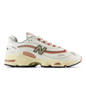 New Balance Homme 1000 en Blanc/Rouge