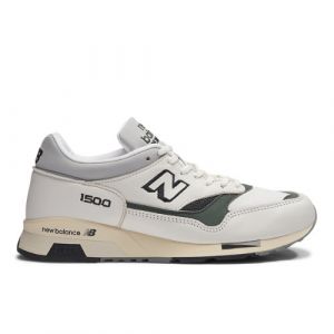 New Balance Unisexe Made in UK 1500 - Iconic Influences en Blanc/Vert/Noir/Gris