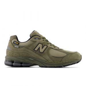 New Balance Homme 2002R en Vert/Beige/Noir