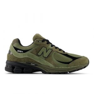 New Balance Homme 2002R en Vert/Noir