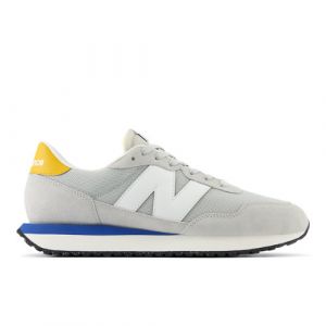 New Balance Homme 237 en Gris/Blanc/Jaune/Bleu