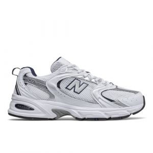 New Balance Unisexe 530 en Blanc/Bleu