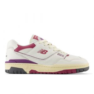 New Balance Unisexe 550 en Blanc/Rouge/Beige