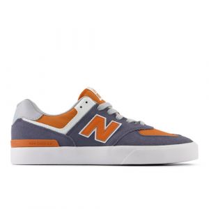 New Balance Unisexe NB Numeric 574 Vulc en Gris/Orange