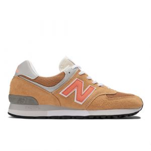 New Balance Unisexe MADE in UK 576 en Beige/Marron/Orange/Gris