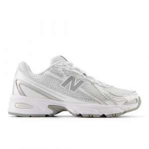 New Balance Unisexe 740 en Blanc/Gris