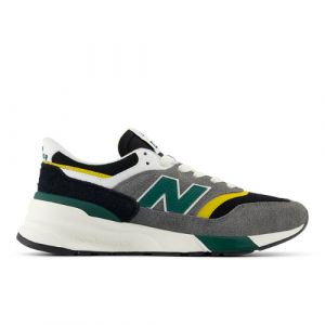 New Balance Unisexe 997R en Noir/Vert