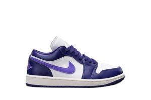 NIKE Chaussures Air Jordan 1 Low UNC pour Femme