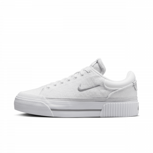 Chaussure Nike Court Legacy Lift pour femme - Blanc