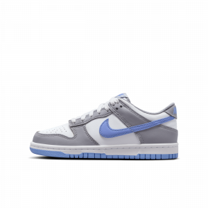 Chaussure Nike Dunk Low pour ado - Blanc