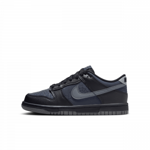 Chaussure Nike Dunk Low pour ado - Noir