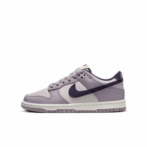 Chaussure Nike Dunk Low pour ado - Gris