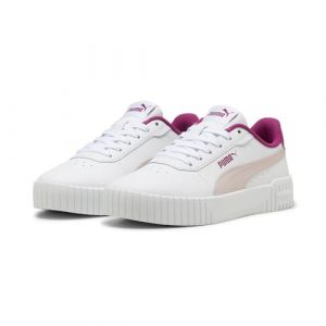 PUMA Baskets Carina 2.0 Enfant et Adolescent 39 White Mauve Mist Magenta Gleam Pink