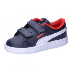 PUMA Unisex Baskets Smash 3.0 Leather V Bébé