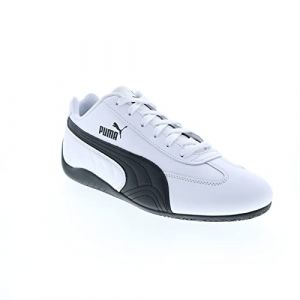 PUMA Mens Speedcat Shield Lace Up Sneakers Shoes Casual - White - Size 5 M