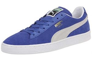 Puma - Suede Classic+ - Baskets mode - Mixte Adulte - Bleu (olympian blue-white) - 42.5 EU