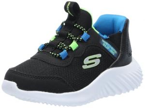 Skechers Garçon Bounder Brisk-Burst Racine Accueil Chaussures-Enfant Baskets-Basses