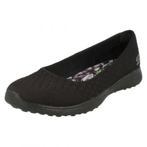 Skechers 23312 Microburst - One Up Women's Casual Shoes 37 Black