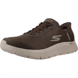 Skechers Chaussures à enfiler mains libres pour homme : Go Walk Flex-Smooth Motion Sneaker