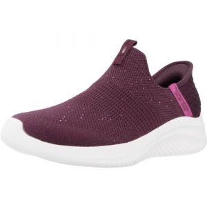 Skechers Baskets Femme Slip-INS Ultra Flex 3-0 Shiny Night Bordeaux Talla 39