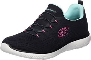 Skechers Femme Summits Fast Attraction Sneaker Basse