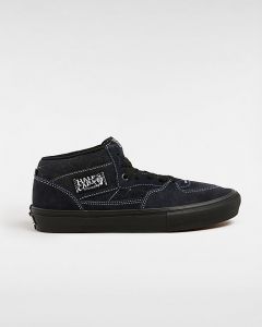 VANS Chaussures Skate Half Cab Web (dark Grey/black) Unisex Noir, Taille 47