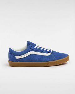 VANS Chaussures Old Skool Lowpro (navy/gum) Unisex Bleu, Taille 47