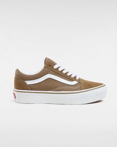 VANS Chaussures Old Skool Platform (sepia) Femme Marron, Taille 47