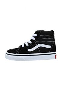 Vans SK8 Hi Toddler Shoes UK 9 (Toddler) Black True White