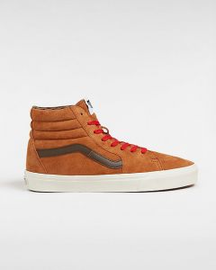 VANS Chaussures Sk8-hi En Daim (glazed Ginger) Unisex Orange, Taille 47