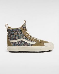 VANS Chaussures Imperméables Mte Sk8-hi (camo/checkerboa) Unisex Gris, Taille 47