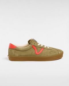 VANS Chaussures Sport Low (olive/red) Unisex Vert, Taille 47